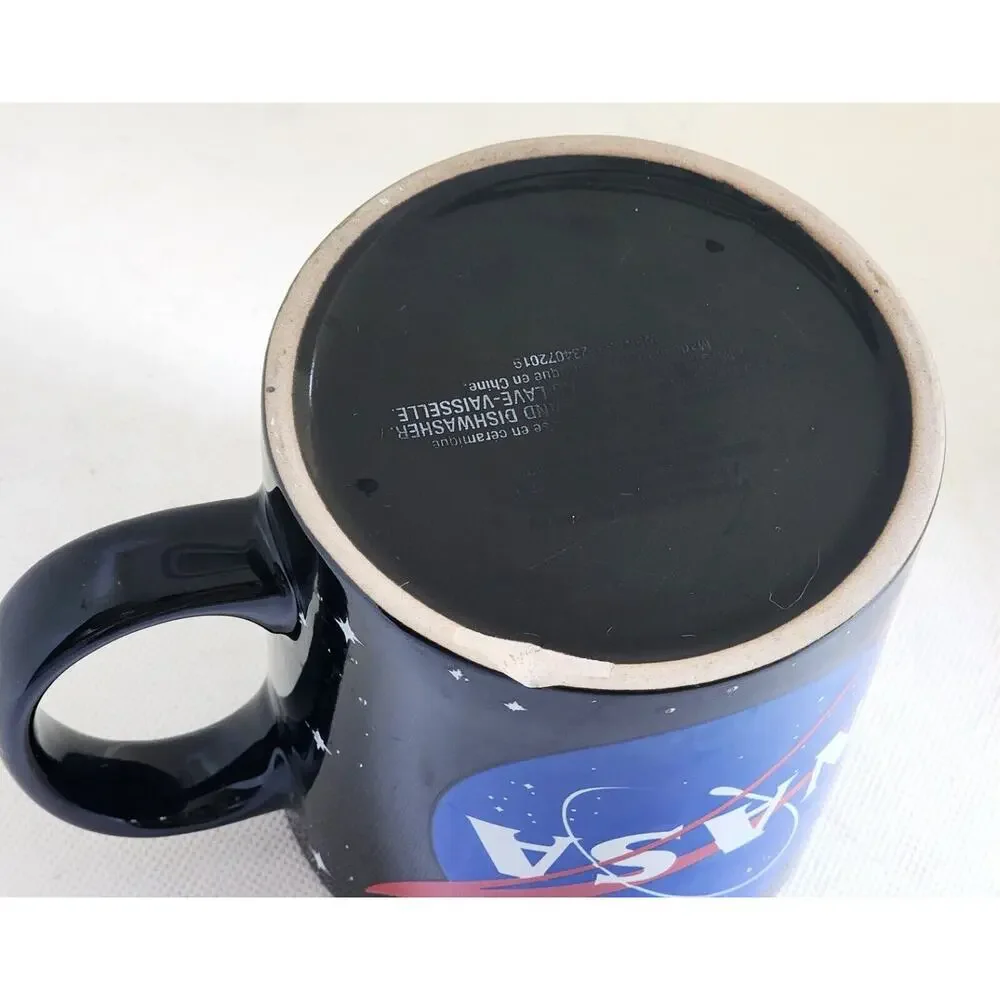 Mug/Cup-NASA-Black-NASA Logo-Large-Holds 2 Cups - Picture 5 of 10